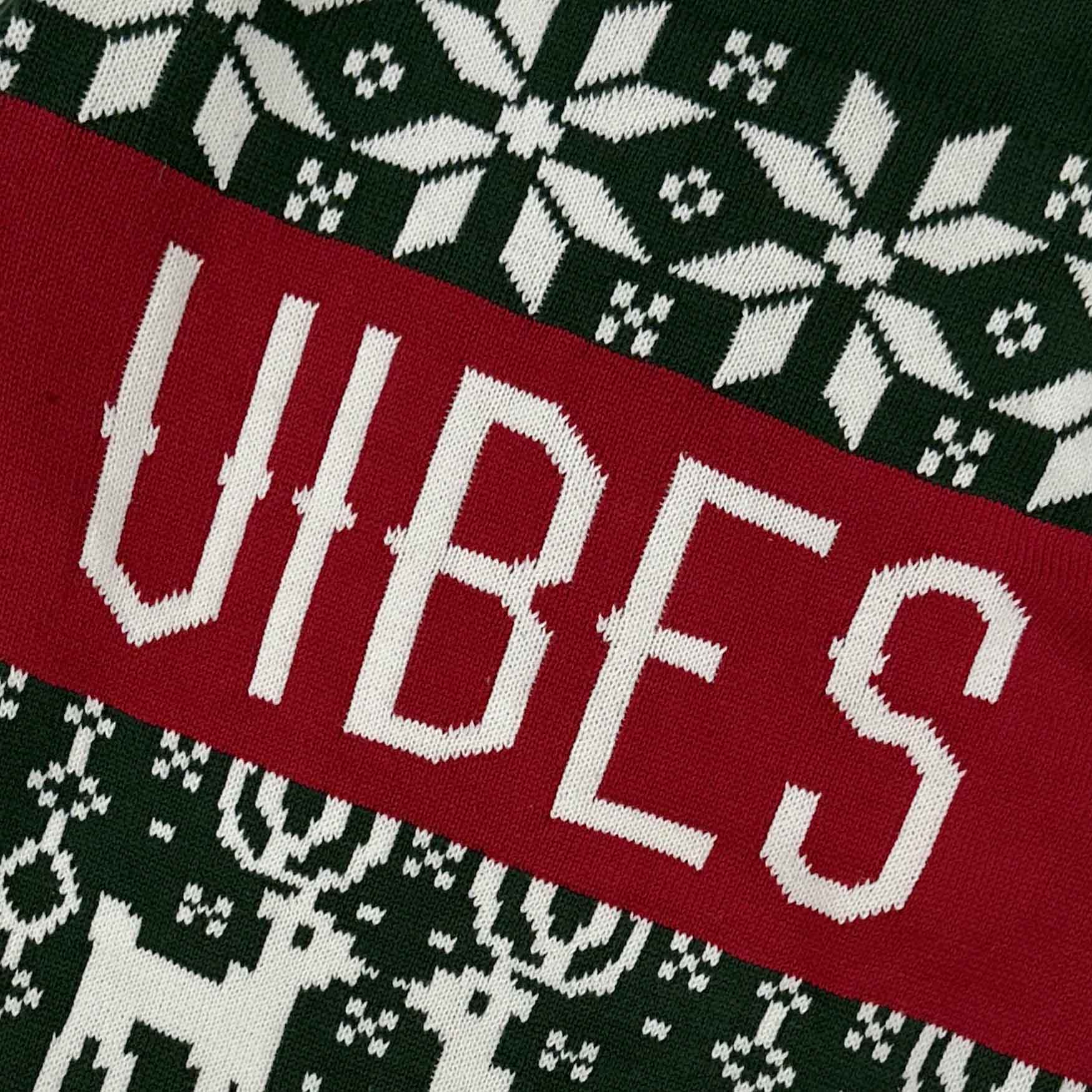 CHRISTMAS SWEATER, CHILL VIBES