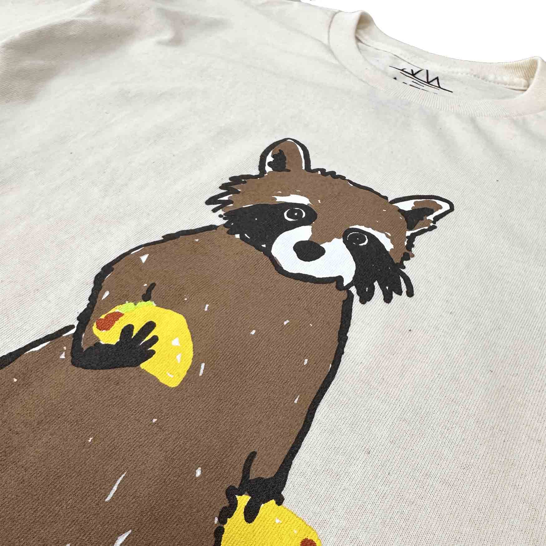 Double Taco Racoon tee shirt