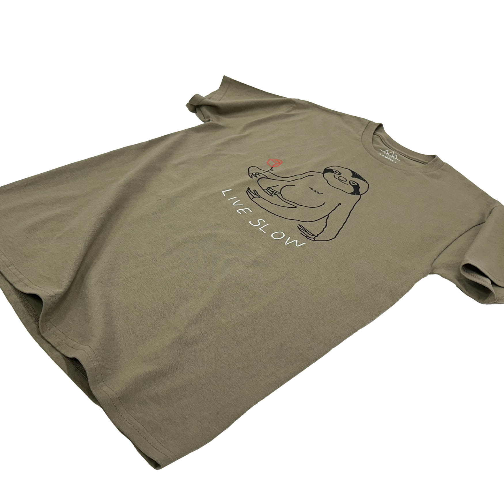 Live Slow Sloth Tee