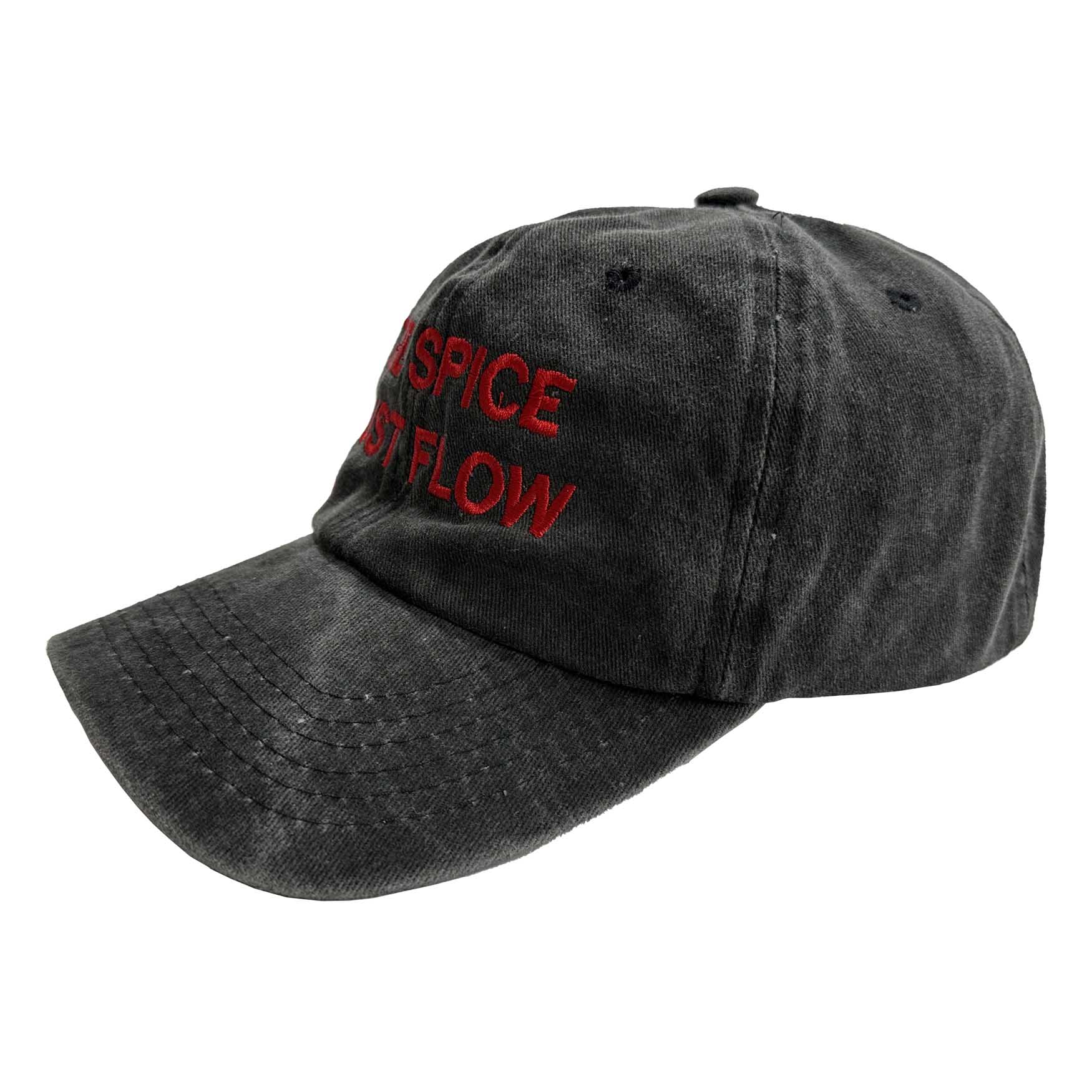 "The Spice Must Flow" 6 panel low profile embroidered cap