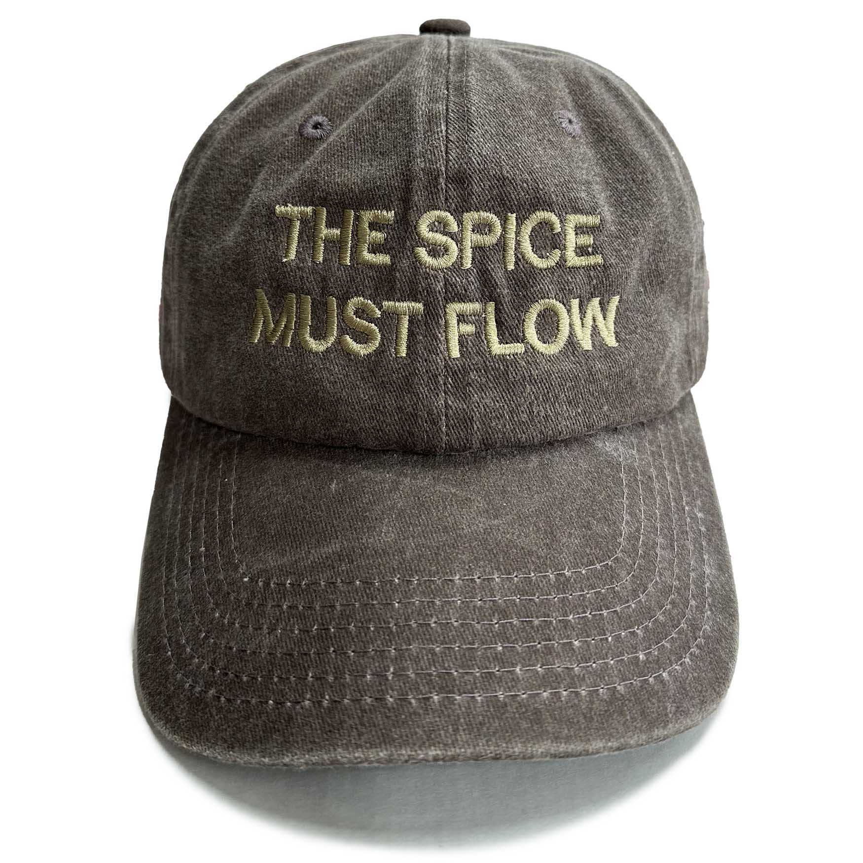 "The Spice Must Flow" 6 panel low profile embroidered cap