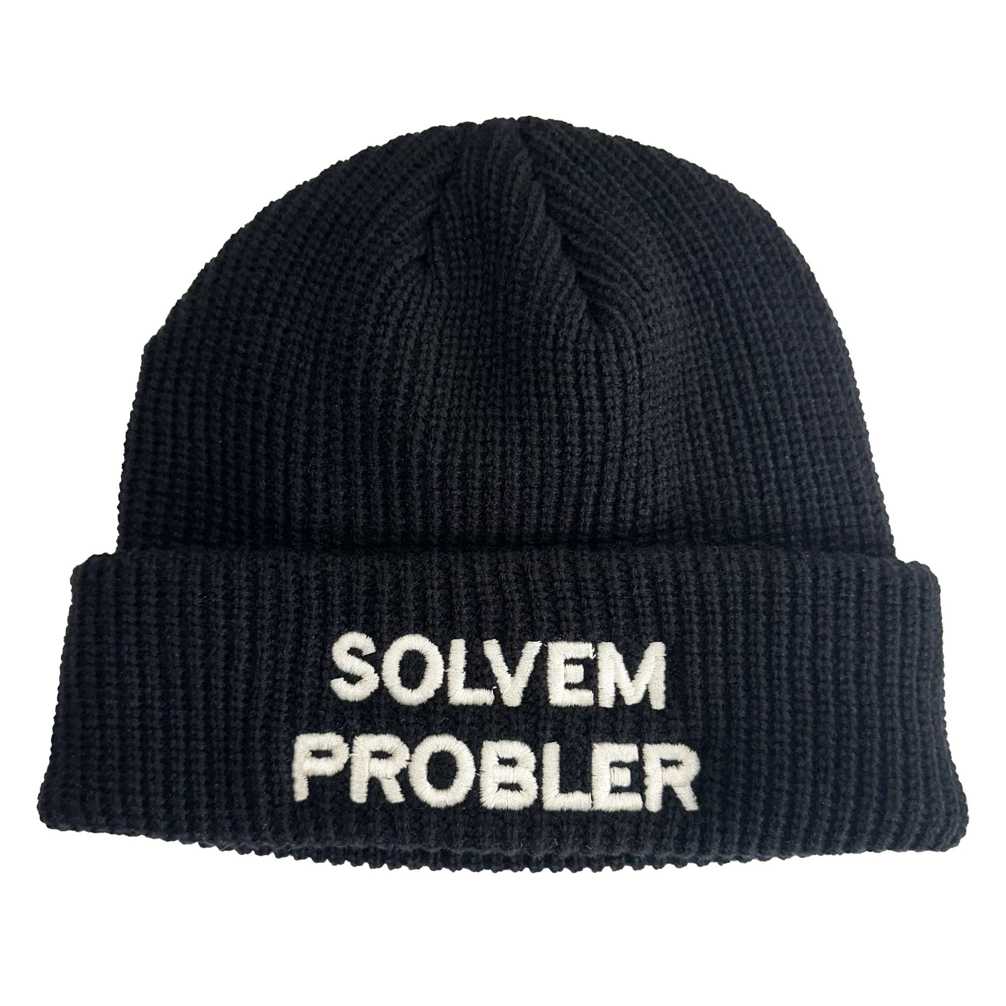 "Solvem Probler" Embroidered Beanie