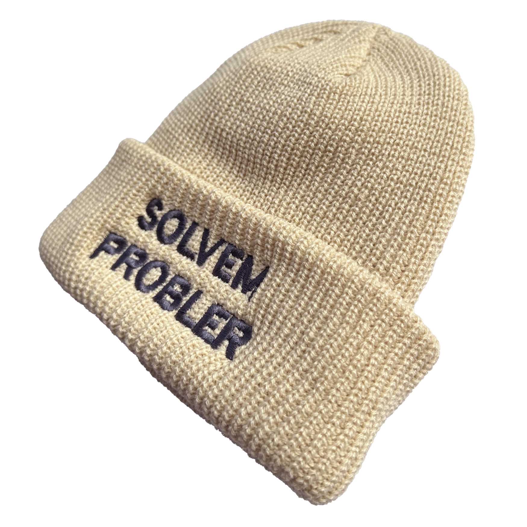 "Solvem Probler" Embroidered Beanie