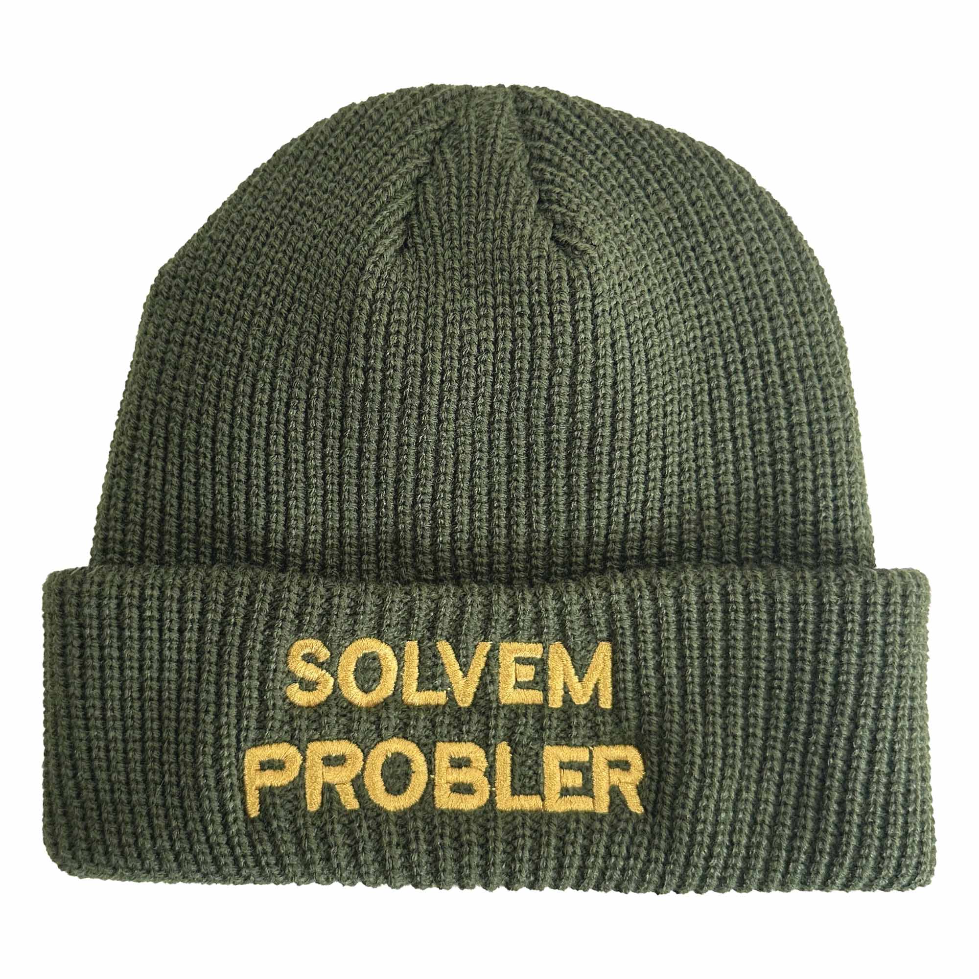 "Solvem Probler" Embroidered Beanie