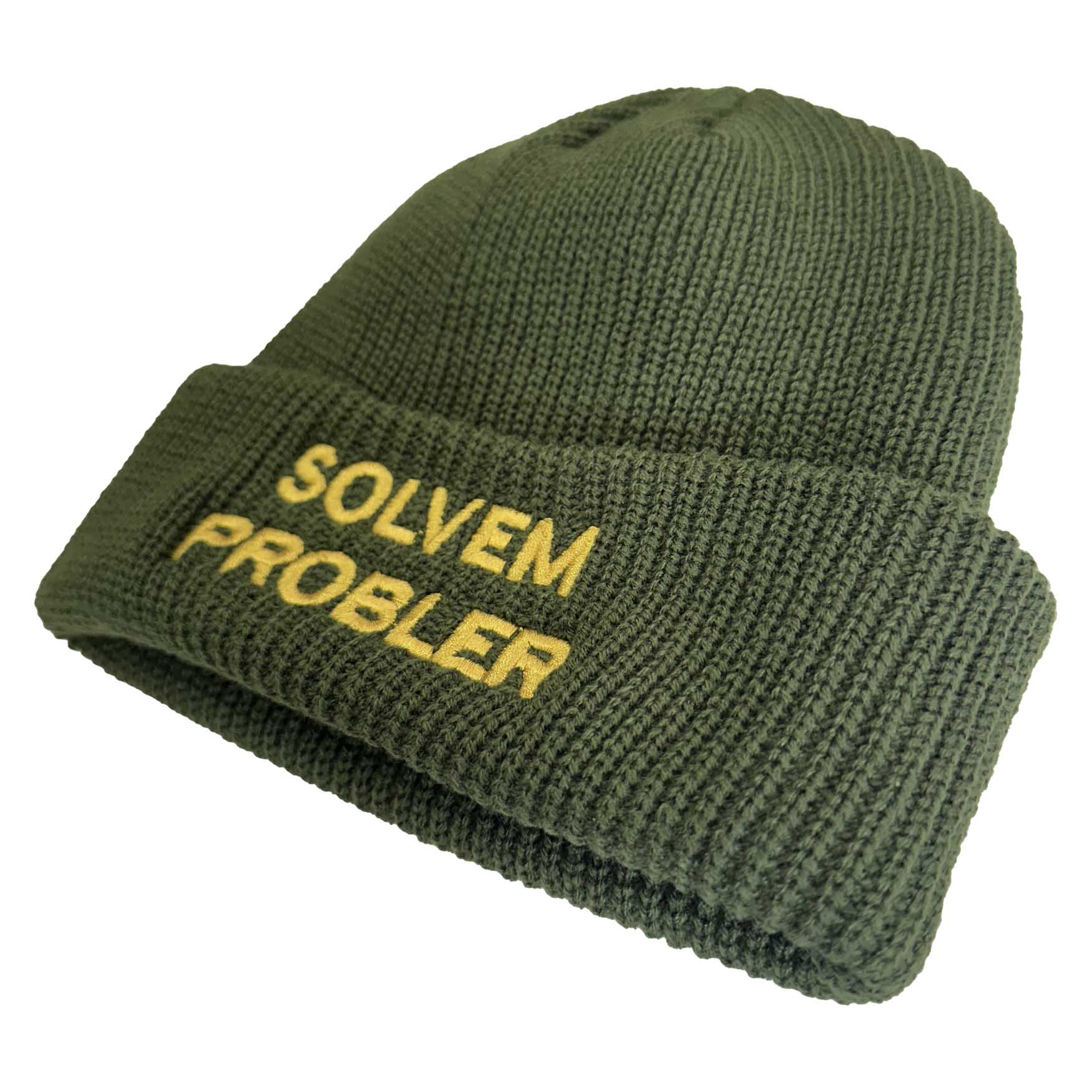 "Solvem Probler" Embroidered Beanie