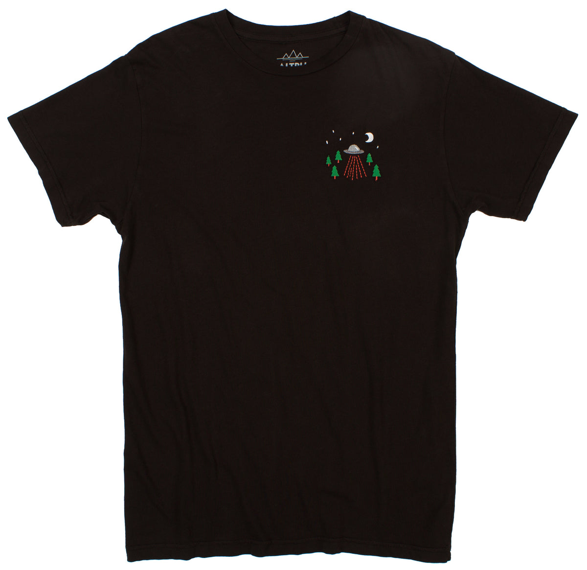 UFO black tee by Altru Apparel main image