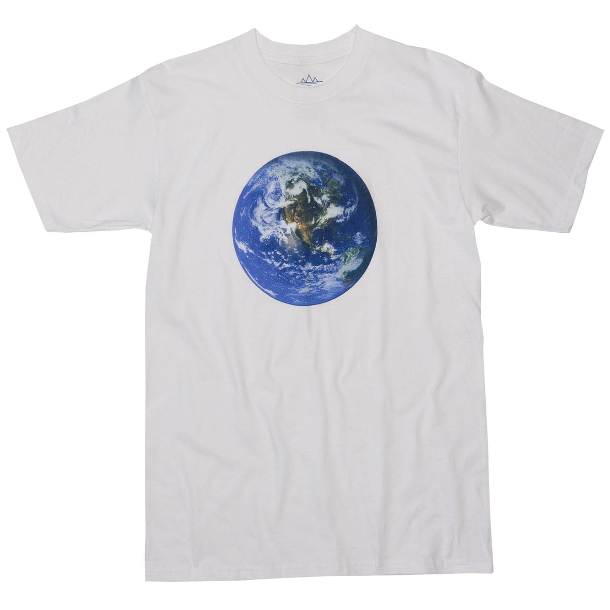 Glorious Earth&#39;s Natural Colorful beauty screen printed on a White Graphic Tee