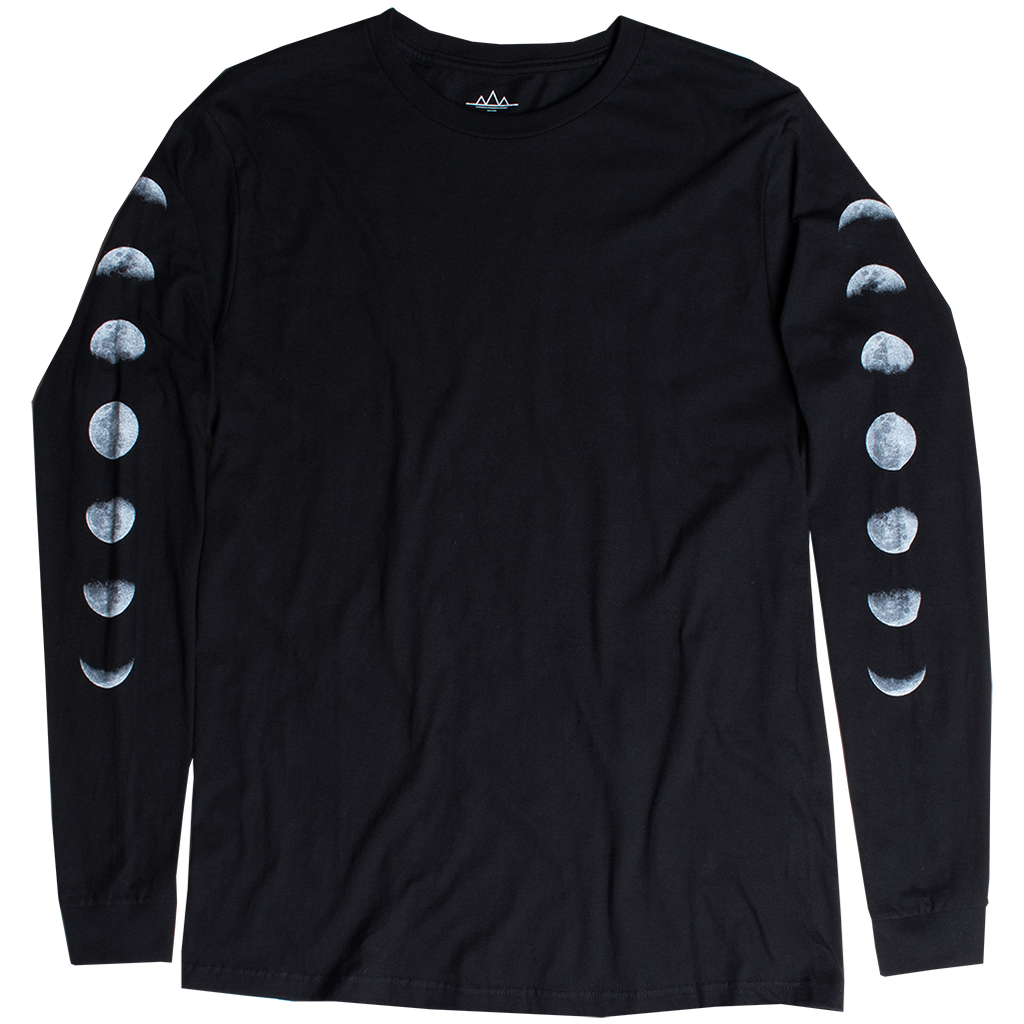 Buy Moon Phases on sleeves tee | Altru Apparel | High Quality