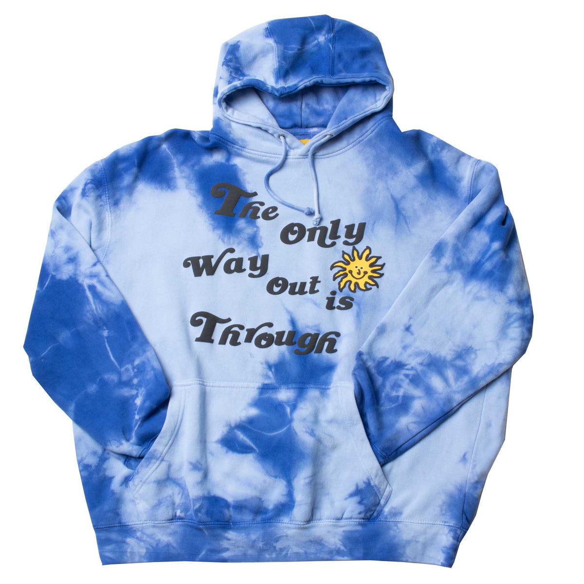 We Tripped Tie-Dye Relaxed Fit Hoodie