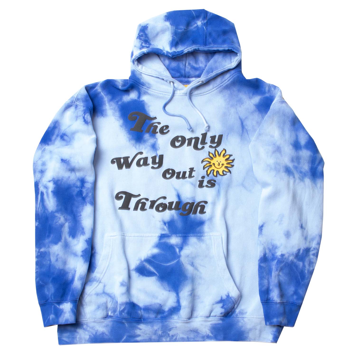 We Tripped Tie-Dye Relaxed Fit Hoodie