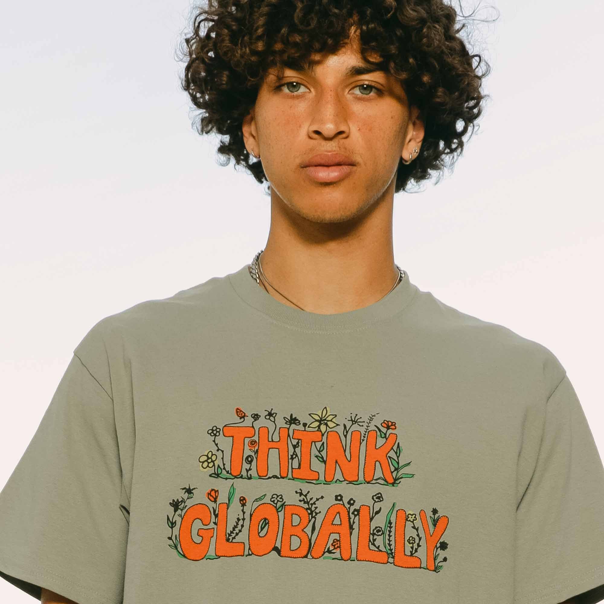 Think Globally tee shirt