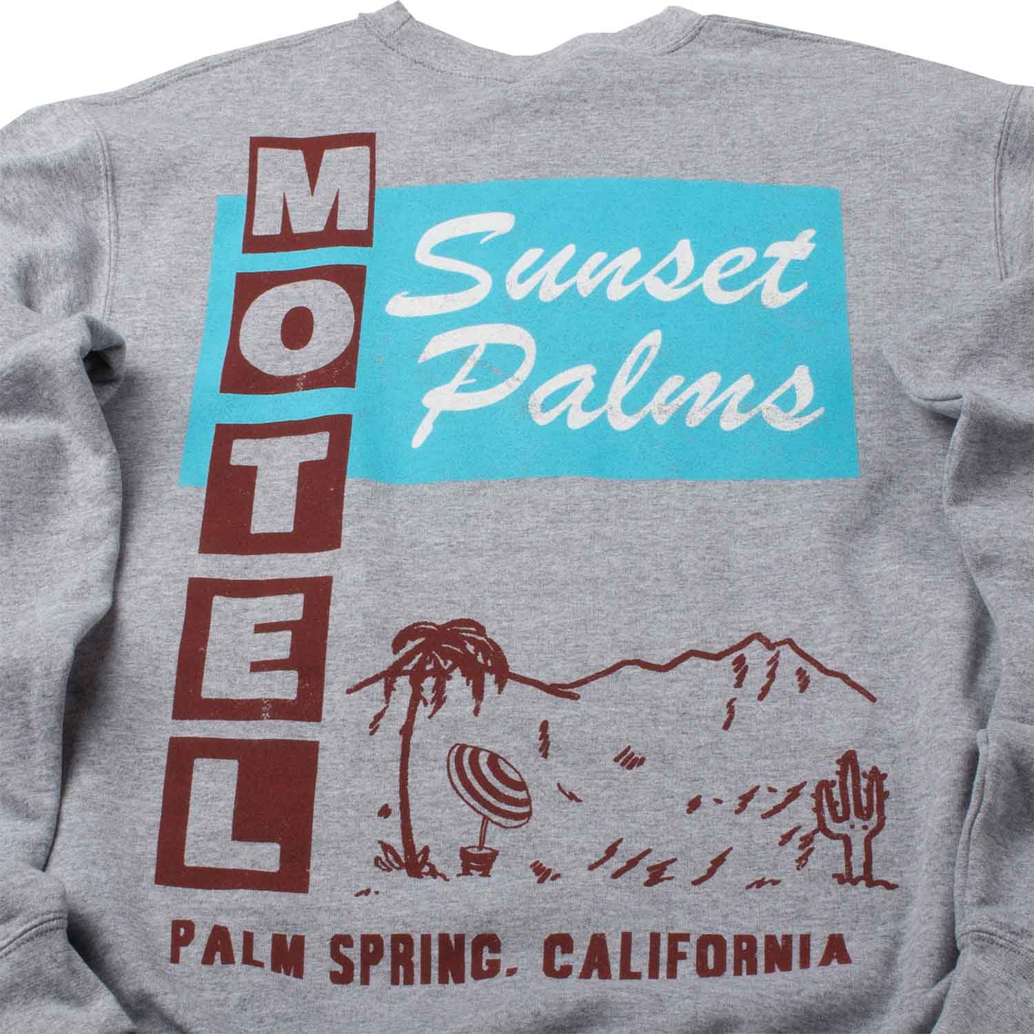 Sunset Palms Motel sweatshirt