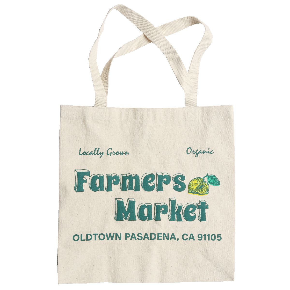 Altru Apparel Tote bags. Farmers Market tote bag front.