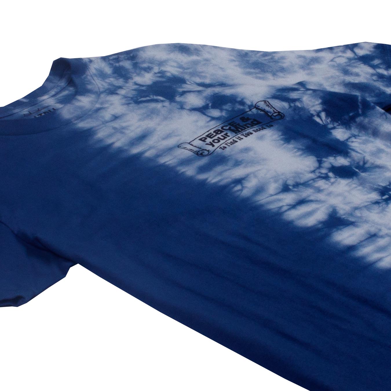 PEACE OF MIND half tie-dye tee