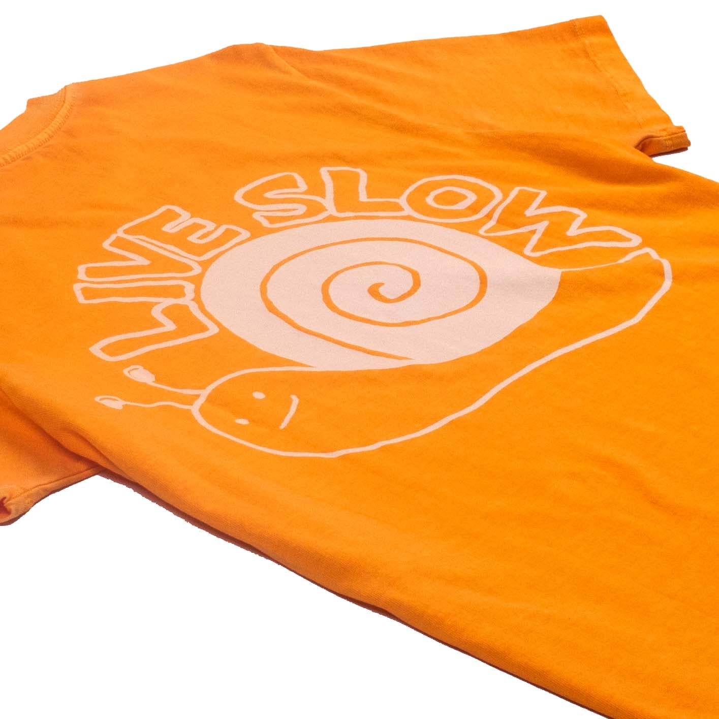 LIVE SLOW SNAIL tee