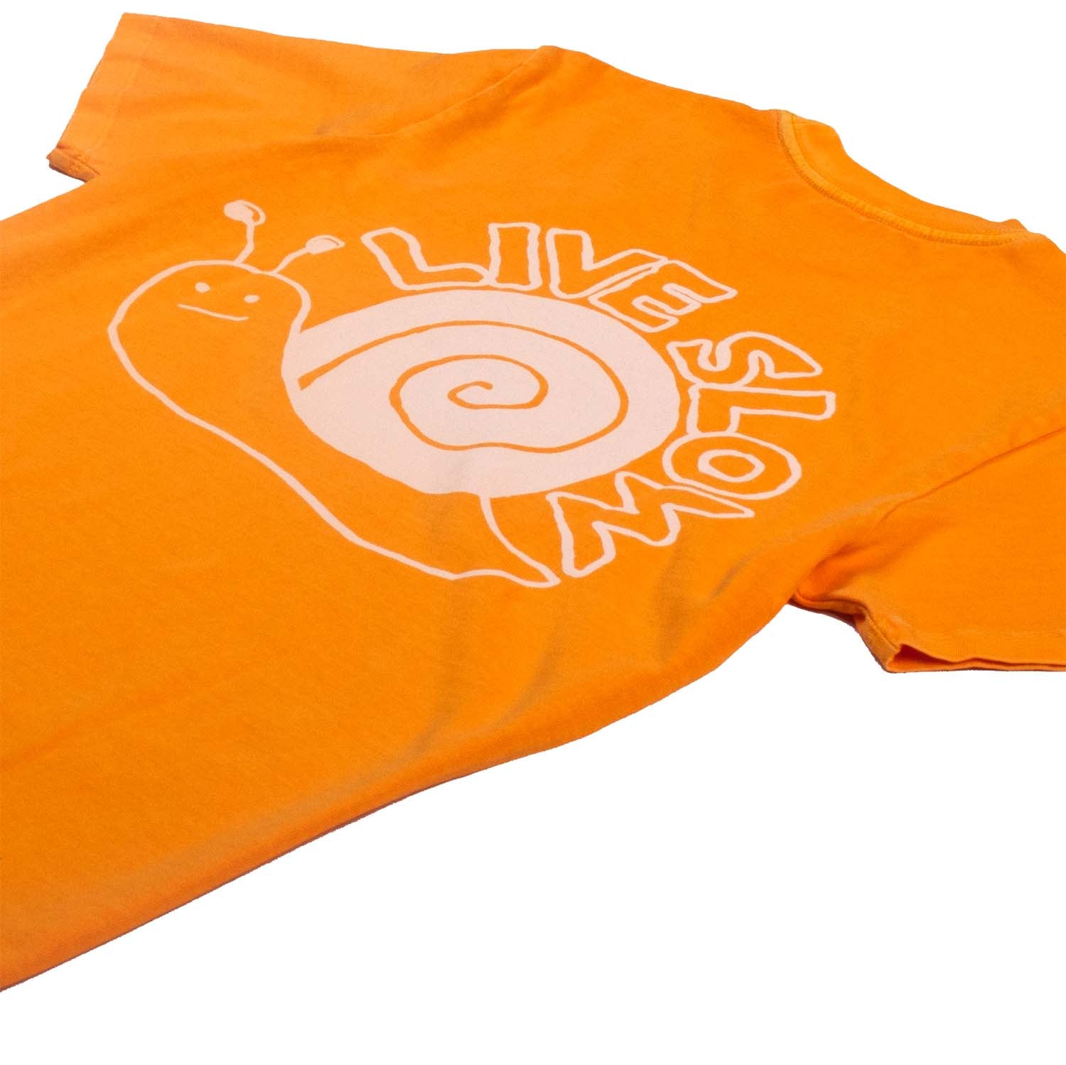 LIVE SLOW SNAIL tee