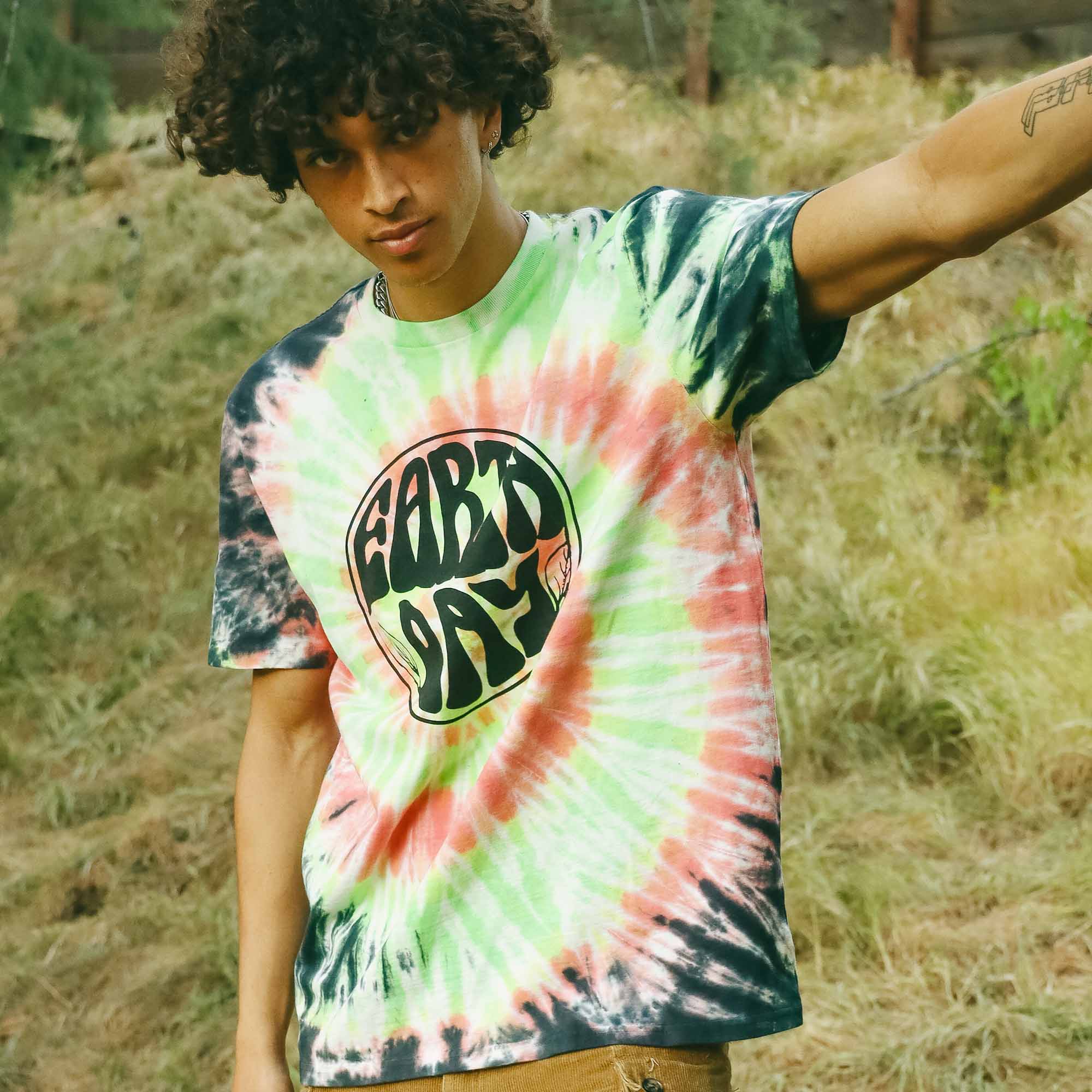 EARTH DAY Tie-Dye Tee