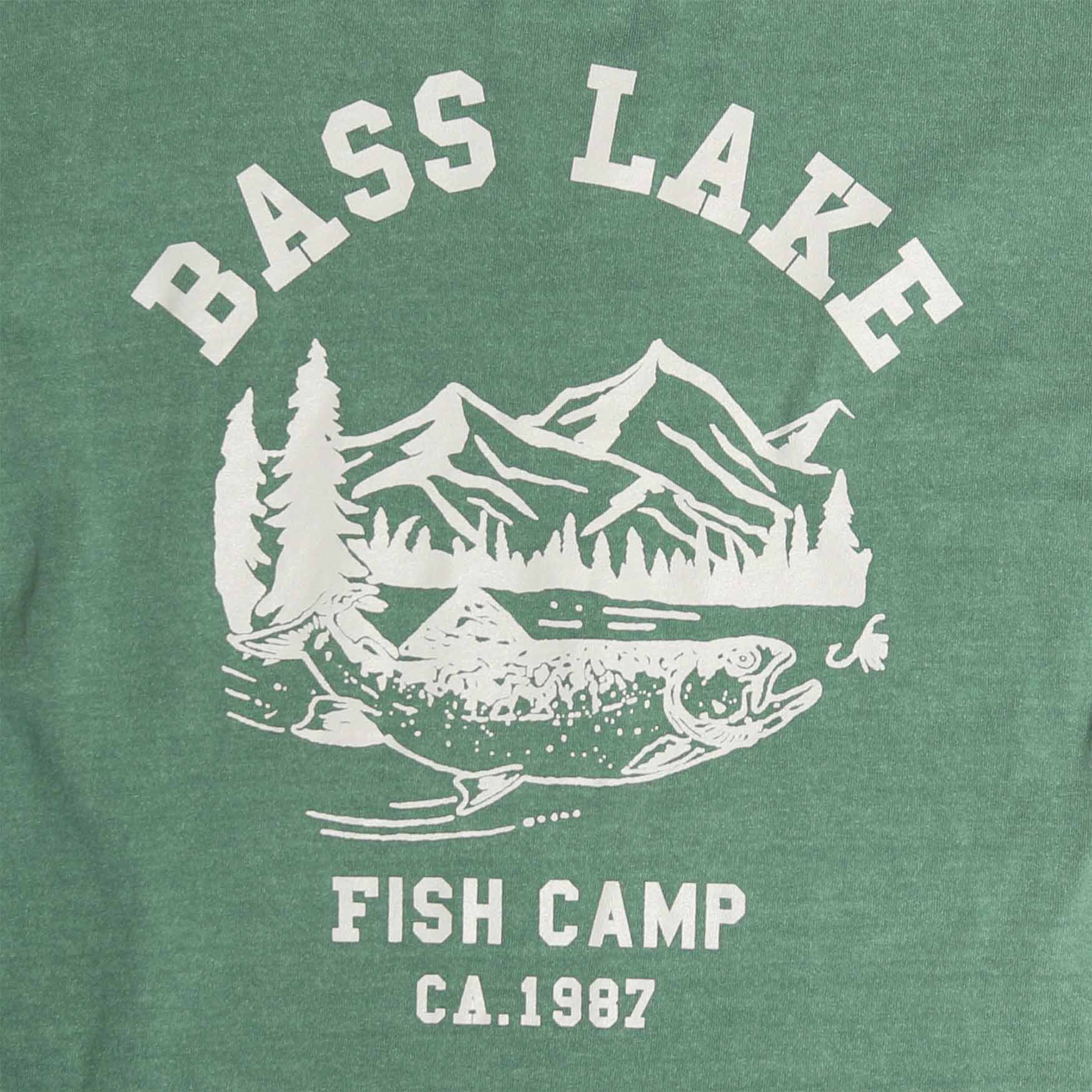 Bass Lake 87 graphic tee