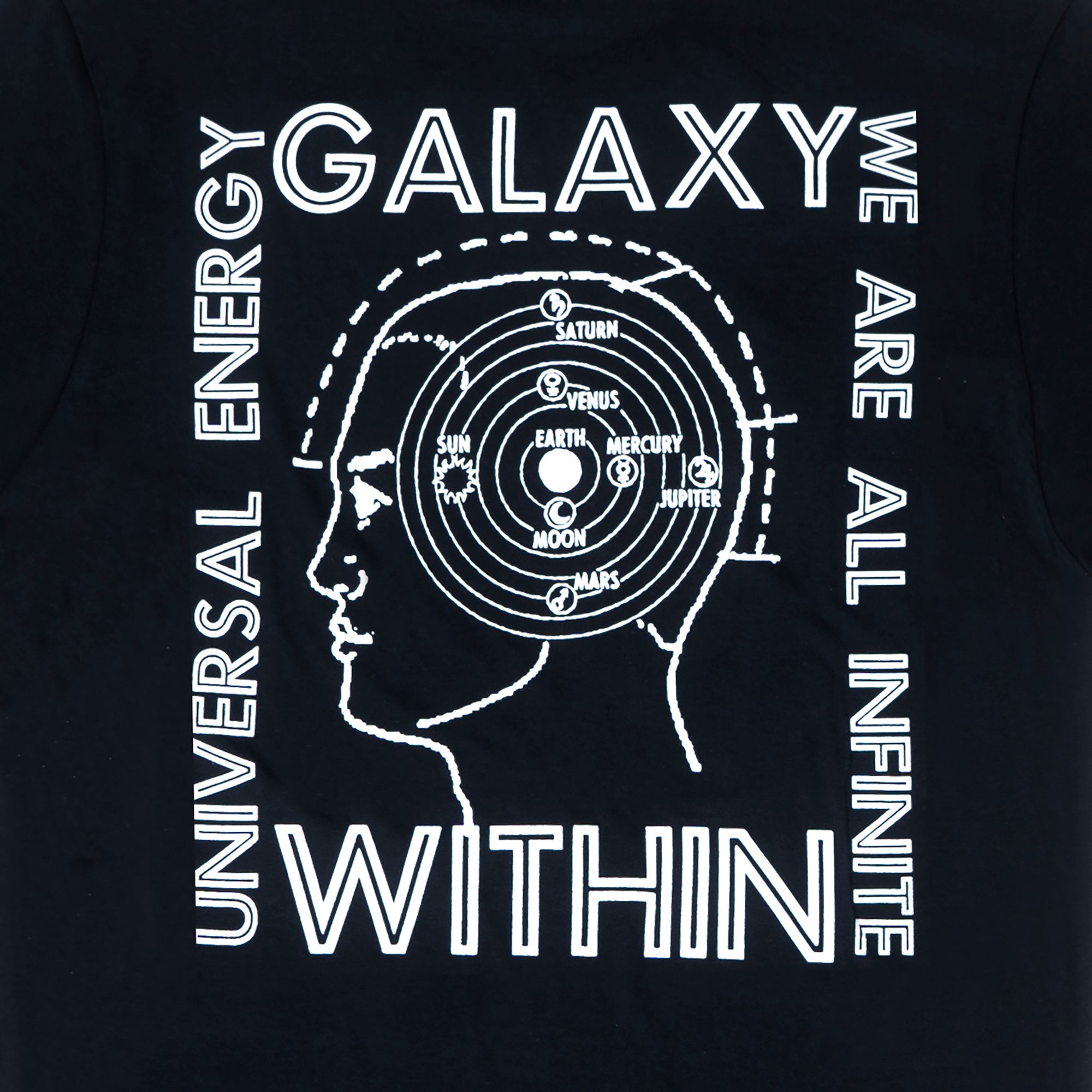 Galaxy Within graphic tee