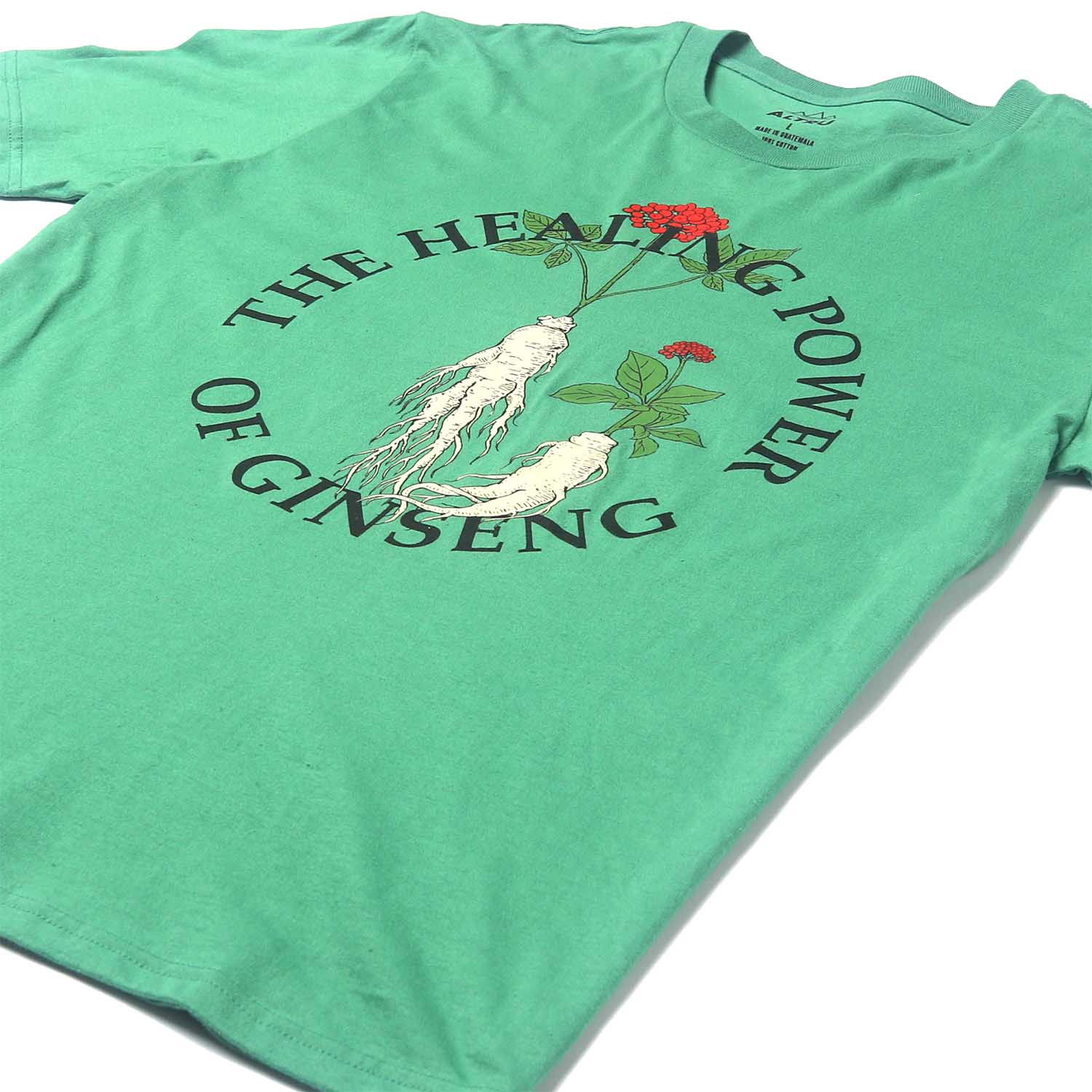 Ginseng Healing Power graphic tee