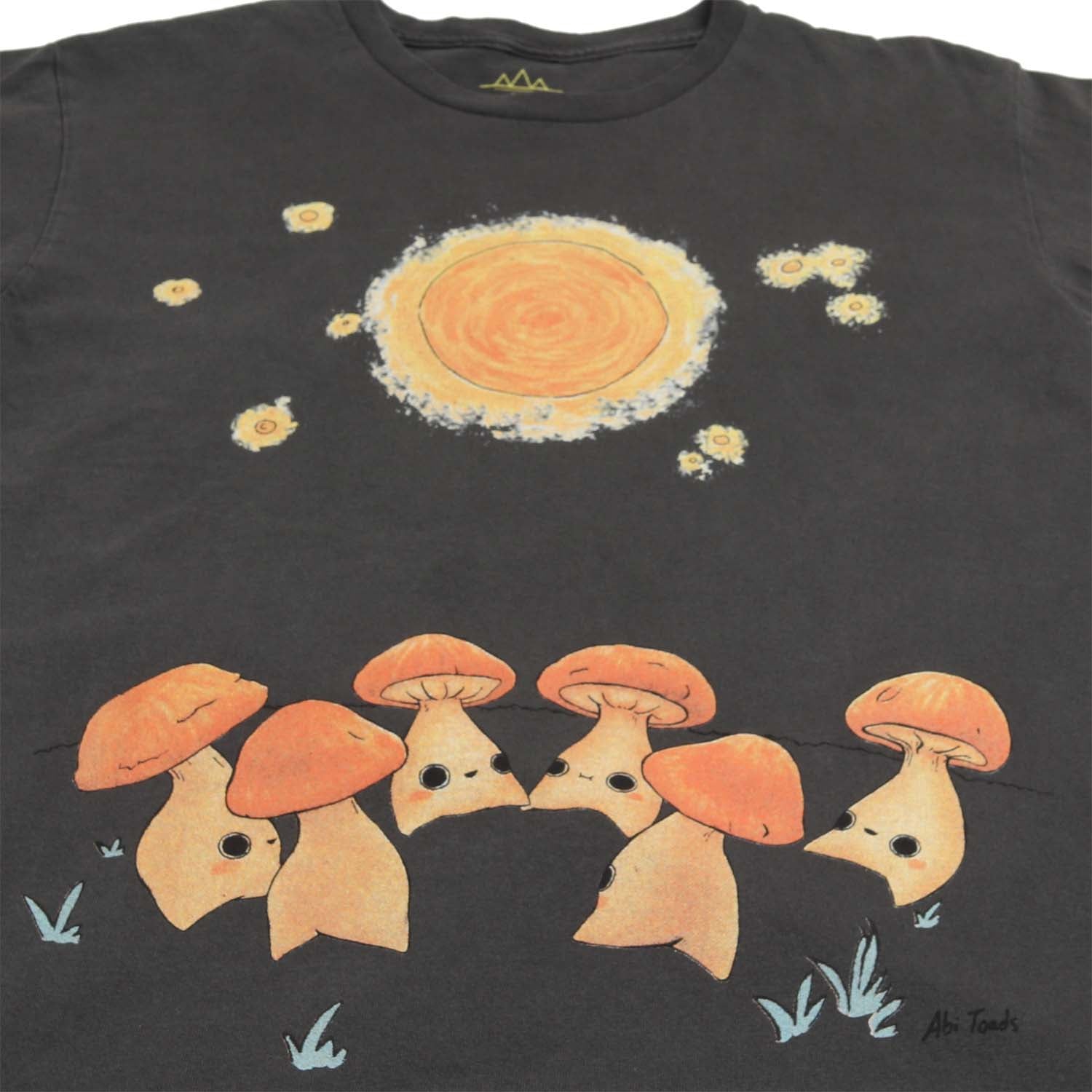 Abi Toads Mushlings Mushroom Dance tee