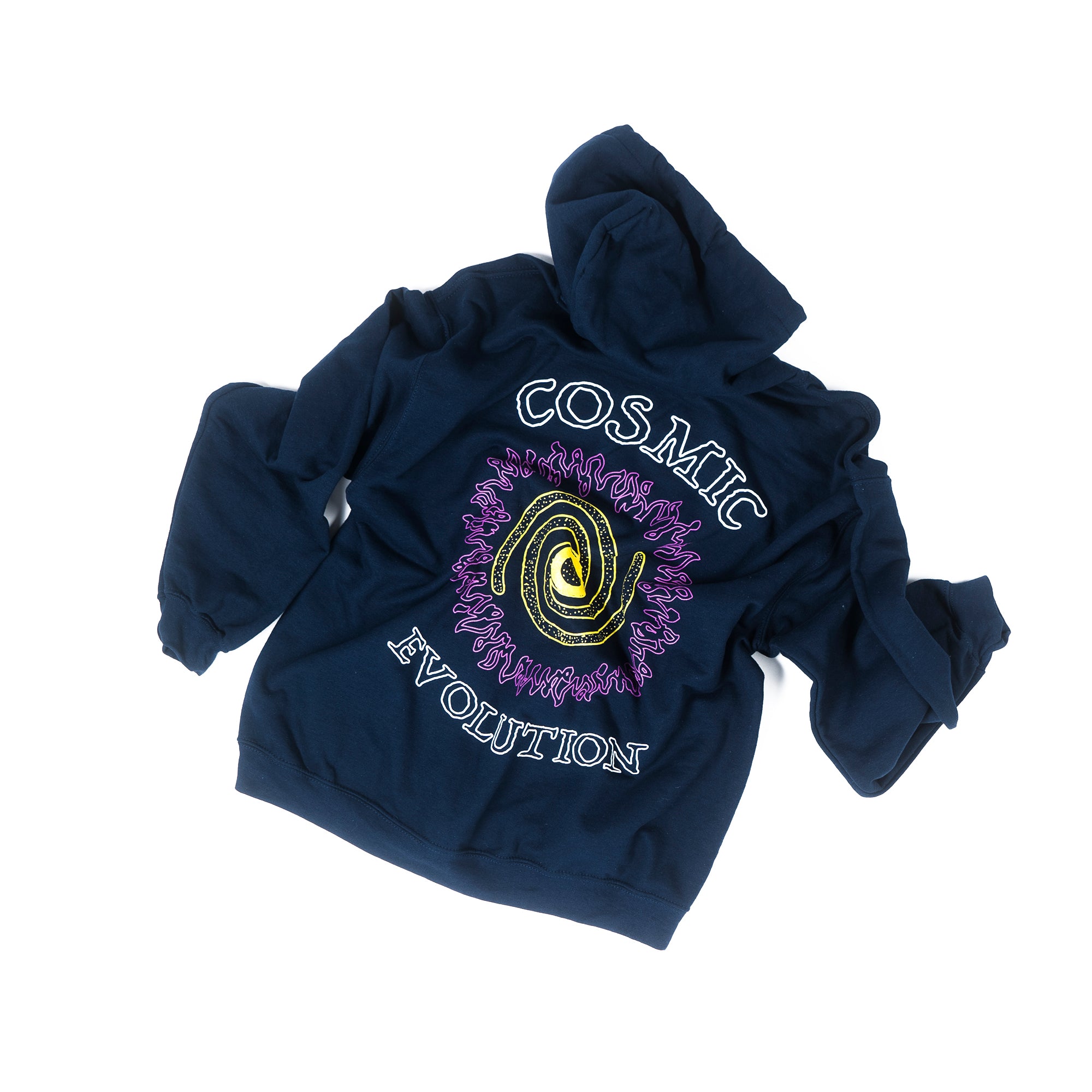 Cosmic Evolution Relaxed Fit Hoodie Sweatshirt