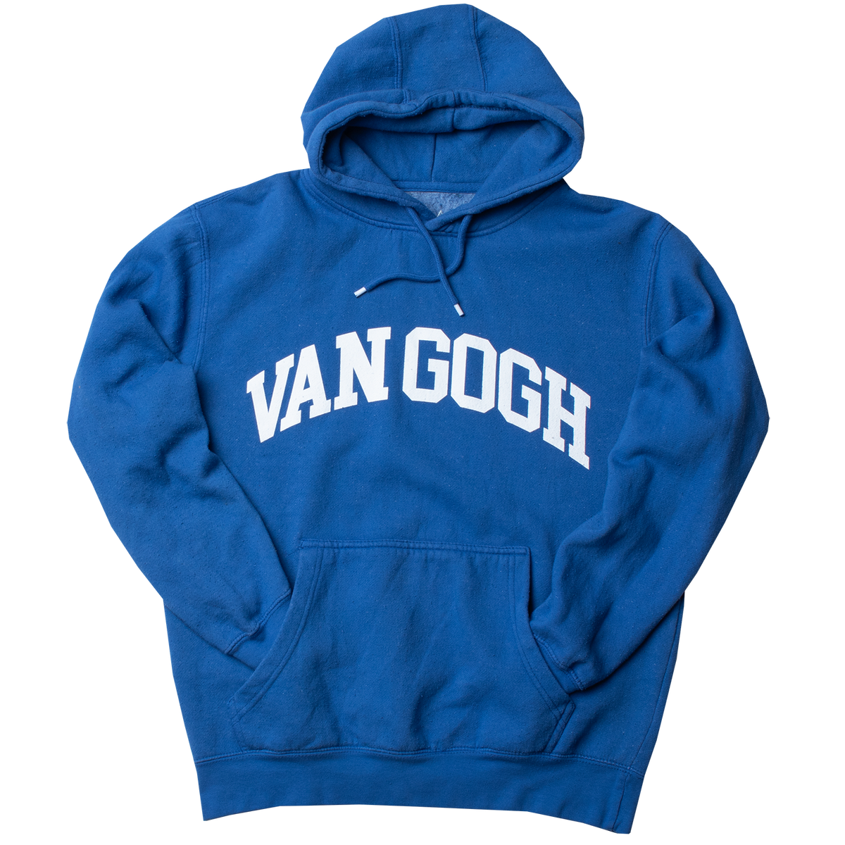 Van Gogh artist blue mens hoodie by altru apparel front